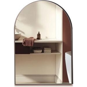 Mood ® Mood® Arch Bathroom Mirror Black Recessed Frame Wall Mounted (70cm X 50cm) Mood ® Mood® Arch Bathroom Mirror Black Recessed Frame Wall Mounted (70cm X 50cm)