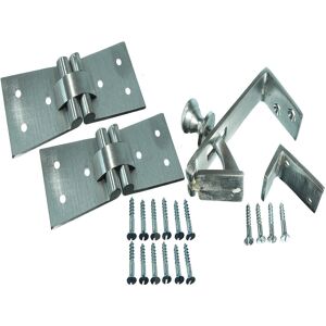 Onestopdiy New 10 X Sets Of Counterflap Latches With 2 Back Flap Hinges Per Set + Screws - Onestopdiy New 10 X Sets Of Counterflap Latches With 2 Back Flap Hinges Per Set + Screws -
