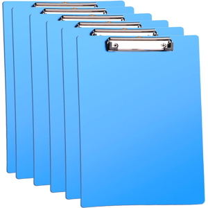 Does Not Apply Clipboard Folder, 6 Packs A4 Plastic Clip Boards With Secure Hold For Office & C Does Not Apply Clipboard Folder, 6 Packs A4 Plastic Clip Boards With Secure Hold For Office & C