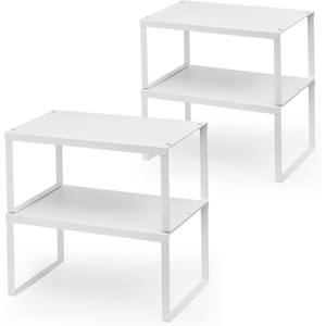 Does Not Apply Kitchen Cupboard Organiser, 4-Pack Cabinet Storage Shelf Organizer Rack, Metal E Does Not Apply Kitchen Cupboard Organiser, 4-Pack Cabinet Storage Shelf Organizer Rack, Metal E