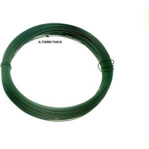 Onestopdiy 48 Rolls Garden / Fence Wire Green Plastic Coated 1.2 Mm X 30 Metres Onestopdi Onestopdiy 48 Rolls Garden / Fence Wire Green Plastic Coated 1.2 Mm X 30 Metres Onestopdi