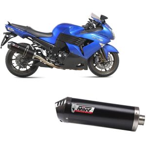Exhaust Silencer Mivv Oval Nero+with Carbon Cap Kawasaki Zzr 1400 2006 > 2007 Exhaust Silencer Mivv Oval Nero+with Carbon Cap Kawasaki Zzr 1400 2006 > 2007