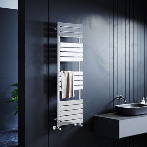 Elegant Towel Rail Radiator Bathroom Chrome Flat Panel Heating 1600 X 500 Mm Elegant Towel Rail Radiator Bathroom Chrome Flat Panel Heating 1600 X 500 Mm