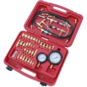 Neilsen 41pc Master Fuel Injection Injector Pressure Test Tester Tool Kit & Gauge Neilsen 41pc Master Fuel Injection Injector Pressure Test Tester Tool Kit & Gauge