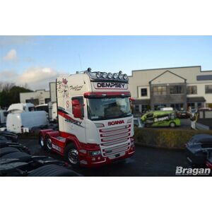 Bragan™ Roof Bar + Spot Lamps For Scania 4 Series Topline Truck Stainless Steel Front Bragan™ Roof Bar + Spot Lamps For Scania 4 Series Topline Truck Stainless Steel Front