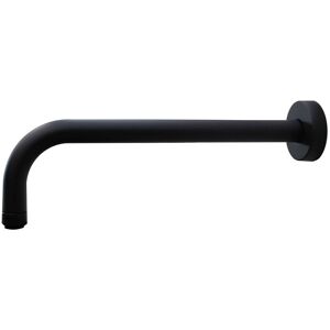 Vema Timea Wall Mounted Round Shower Arm 300mm Length - Black Vema Timea Wall Mounted Round Shower Arm 300mm Length - Black
