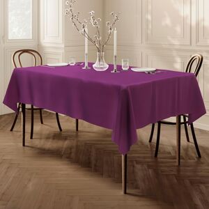 Home Direct Extra Large Rectangular Fabric Tablecloth 140x240cm 55"X94" Violet Home Direct Extra Large Rectangular Fabric Tablecloth 140x240cm 55"X94" Violet