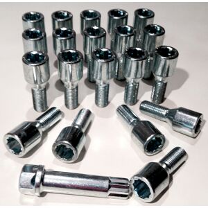 Bimecc Car Wheel Tuner Slim Bolts Nuts Lugs + Star Key M12 X 1.5 M12x1.5 Taper X 20 Bimecc Car Wheel Tuner Slim Bolts Nuts Lugs + Star Key M12 X 1.5 M12x1.5 Taper X 20