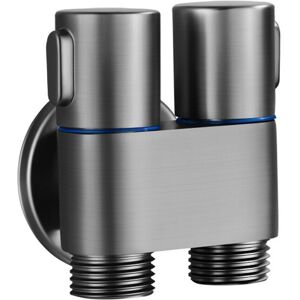 5x( Multi-Function Brass 1 Into 2 Out Dual Control Washing Machine Chrome9125 5x( Multi-Function Brass 1 Into 2 Out Dual Control Washing Machine Chrome9125