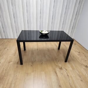 Kosy Koala Dining Table Black Glass Kitchen Place For 6 Seats, Dining Table Only Kosy Koala Dining Table Black Glass Kitchen Place For 6 Seats, Dining Table Only