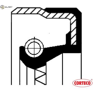 Corteco Shaft Seal Crankshaft 49394512 For Mercedes-Benz Gla-Class/suv 2.0l 4cyl A-Class Corteco Shaft Seal Crankshaft 49394512 For Mercedes-Benz Gla-Class/suv 2.0l 4cyl A-Class