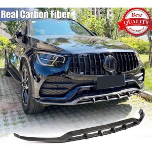 Speed_turning Real Carbon Front Bumper Lip Spoiler For Mercedes Benz X253 Glc300 Glc43 20+ Speed_turning Real Carbon Front Bumper Lip Spoiler For Mercedes Benz X253 Glc300 Glc43 20+