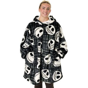 Disney The Nightmare Before Christmas Jack Skellington Zip Through Blanket Hoodi Disney The Nightmare Before Christmas Jack Skellington Zip Through Blanket Hoodi