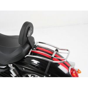Becker Triumph Rocket Iii / Roadster Solorack With Backrest - Chrome By H&b (2004-19) Becker Triumph Rocket Iii / Roadster Solorack With Backrest - Chrome By H&b (2004-19)