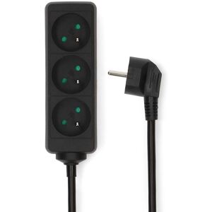 Nedis Extension Multiprise 3 Ways 3680w 16a Ground Pin 3m Type E France Nedis Extension Multiprise 3 Ways 3680w 16a Ground Pin 3m Type E France