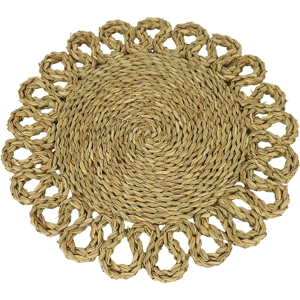 Does Not Apply Seagrass Placemats Set Of 4 Mid-Century Modern Style Retro Natural Finish Table Does Not Apply Seagrass Placemats Set Of 4 Mid-Century Modern Style Retro Natural Finish Table