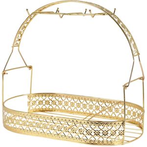 Sodial 3x(Gold -Capacity Storage Rack Plating Coffee Cup Hob Dish Rack Can Most5818 Sodial 3x(Gold -Capacity Storage Rack Plating Coffee Cup Hob Dish Rack Can Most5818