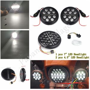 Papandacycle Led Headlights For Harley Clubstyle Fxrt Fxrd Fxrp Fld Electra Glide Road King Papandacycle Led Headlights For Harley Clubstyle Fxrt Fxrd Fxrp Fld Electra Glide Road King