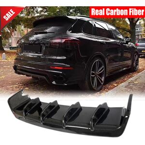 Speed_turning Real Carbon Fiber Rear Bumper Diffuser Lip For Porsche Cayenne 958.2 Gts 2015-17 Speed_turning Real Carbon Fiber Rear Bumper Diffuser Lip For Porsche Cayenne 958.2 Gts 2015-17