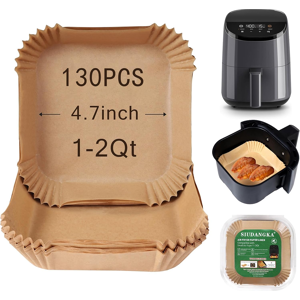 Does Not Apply Small Air Fryer Liners Disposable Compatible With Cosori 2.1 Qt Air Fryer, 130 P Does Not Apply Small Air Fryer Liners Disposable Compatible With Cosori 2.1 Qt Air Fryer, 130 P