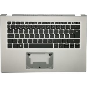 Acer Aspire A514-51 A514-52 Palmrest Cover Keyboard Nordic Silver 6b.A2kn2.027 Acer Aspire A514-51 A514-52 Palmrest Cover Keyboard Nordic Silver 6b.A2kn2.027