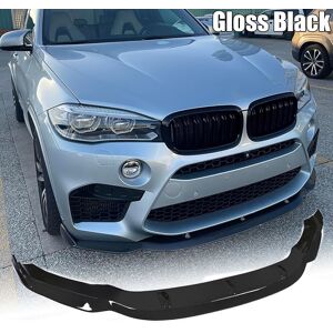 Speed_turning For Bmw X5m F85 X6m F86 Suv 2014-2018 Gloss Black Front Bumper Lip Chin Spoiler Speed_turning For Bmw X5m F85 X6m F86 Suv 2014-2018 Gloss Black Front Bumper Lip Chin Spoiler