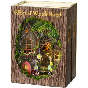 Sodial Diy Book Nook Kit With 3d Puzzle Model Building Wooden Bookshelf Bookend6545 Sodial Diy Book Nook Kit With 3d Puzzle Model Building Wooden Bookshelf Bookend6545