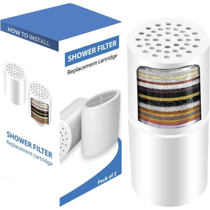 Does Not Apply Universal Replacement 36-Stage Shower Filter Cartridge For Hard Water, Filter Ca Does Not Apply Universal Replacement 36-Stage Shower Filter Cartridge For Hard Water, Filter Ca