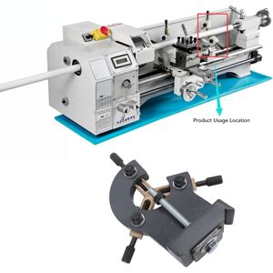 Wood Lathe Steady Rest Grey Color Metal Mini Lathe Steady Rest For 0618 Tool Wood Lathe Steady Rest Grey Color Metal Mini Lathe Steady Rest For 0618 Tool