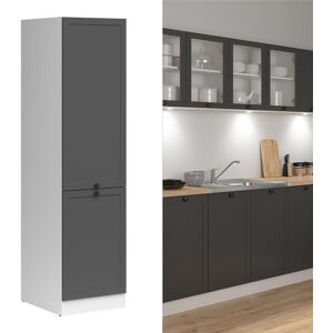 Impact Furniture Kitchen Larder Unit Left 500mm Cabinet Pantry Cupboard Shaker Dark Grey Junona Impact Furniture Kitchen Larder Unit Left 500mm Cabinet Pantry Cupboard Shaker Dark Grey Junona