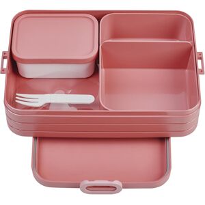 Mepal Bento Box Large - Lunch Box With Bento Box - For 4 Sandwiches Or 8 Slices Mepal Bento Box Large - Lunch Box With Bento Box - For 4 Sandwiches Or 8 Slices