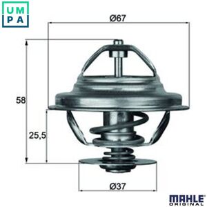 MAHLE TX 21 80D Thermostat - Water, BMW compatible MAHLE TX 21 80D Thermostat - Water, BMW compatible