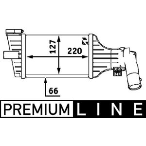 Mahle Ci55000p Charge Air Cooler Brazed Cooling Fins Fits Opel Vauxhall Mahle Ci55000p Charge Air Cooler Brazed Cooling Fins Fits Opel Vauxhall