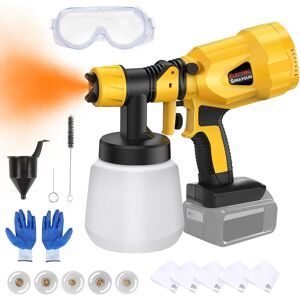 Wingfly Cordless Paint Sprayer Compatible With Dewalt 20v Battery, Hvlp Fence P Wingfly Cordless Paint Sprayer Compatible With Dewalt 20v Battery, Hvlp Fence P