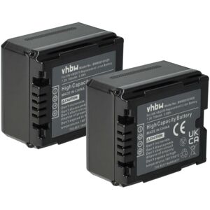 Vhbw 2x Battery For Panasonic Vw-Vbg260 700mah Vhbw 2x Battery For Panasonic Vw-Vbg260 700mah