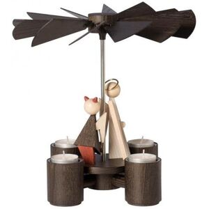 Kwo Kunstgewerbe-Werkstätten Olbernhau Gmbh Table Pyramid Angels & Devils Wxdxh= 15.5x15.5x26cm New Table Decoration Kwo Kunstgewerbe-Werkstätten Olbernhau Gmbh Table Pyramid Angels & Devils Wxdxh= 15.5x15.5x26cm New Table Decoration