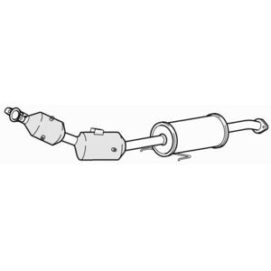 Premium Approved Catalytic Converter & Silencer For Toyota Auris Hybrid 1.8 (2012-2015) Premium Approved Catalytic Converter & Silencer For Toyota Auris Hybrid 1.8 (2012-2015)