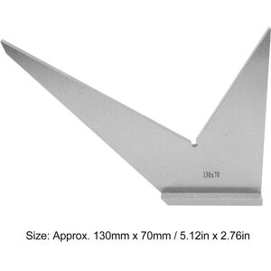 Rio Angle Ruler Carbon Steel Angle Ruler Industrial Grade Versatile Stable Non Burrs Rio Angle Ruler Carbon Steel Angle Ruler Industrial Grade Versatile Stable Non Burrs