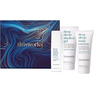 This Works Dream To Sleep Gift Set - Deep Sleep Pillow Spray, Shower Gel And De This Works Dream To Sleep Gift Set - Deep Sleep Pillow Spray, Shower Gel And De