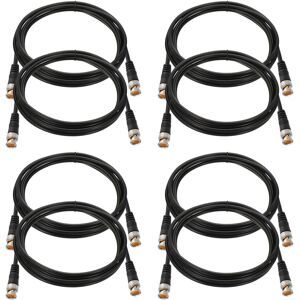 Uxcell 8 Pcs 9.84ft Bnc Male To Male Power Cable Video Cable Wire Cord, Black Uxcell 8 Pcs 9.84ft Bnc Male To Male Power Cable Video Cable Wire Cord, Black