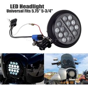 485motorsports Club Style 5.75'' Led Headlight For Harley Street Bob Fxbb Low Rider Fxlr Fxst 485motorsports Club Style 5.75'' Led Headlight For Harley Street Bob Fxbb Low Rider Fxlr Fxst