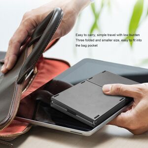 Foldable Bt Keyboard With Touchpad Full Size Support 3 Devices Rechargeable Port Foldable Bt Keyboard With Touchpad Full Size Support 3 Devices Rechargeable Port
