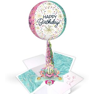 Love Kates 16th Birthday Pop Up Card & Floating Balloon In A Box Surprise For Her Love Kates 16th Birthday Pop Up Card & Floating Balloon In A Box Surprise For Her