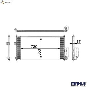 Mahle Condenser Air Conditioning Ac 674 000s For Nissan Yd22ddtiiyd22ddt 2.2l 4cyl Mahle Condenser Air Conditioning Ac 674 000s For Nissan Yd22ddtiiyd22ddt 2.2l 4cyl