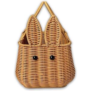 Sodial 3x( Easter Egg Handwoven Gift Basket Picnic Basket Fruit Storage Basket6862 Sodial 3x( Easter Egg Handwoven Gift Basket Picnic Basket Fruit Storage Basket6862