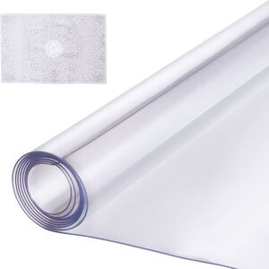 Vevor Pvc Table Protector 54x54 Inch Clear Plastic Desk Protector 2.0mm Thick Vevor Pvc Table Protector 54x54 Inch Clear Plastic Desk Protector 2.0mm Thick