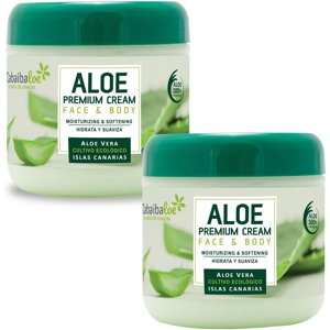 Does Not Apply Aloe Vera Cream Premium - Face And Body Moisturiser, 300ml - Pack Of 2 + Sticker Does Not Apply Aloe Vera Cream Premium - Face And Body Moisturiser, 300ml - Pack Of 2 + Sticker