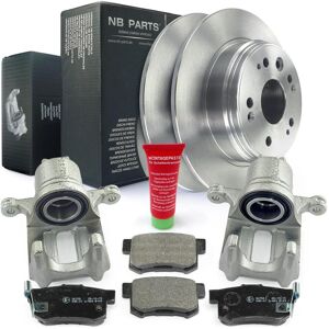 Rear Brake Calipers Brake Discs Brake Pads Set For Honda Cr-V Ii Rd 2.0 Rear Brake Calipers Brake Discs Brake Pads Set For Honda Cr-V Ii Rd 2.0