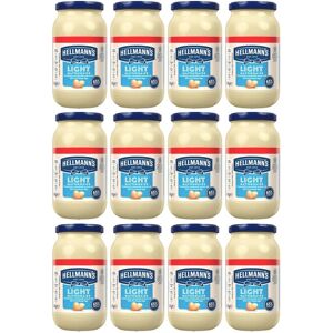 Hellmanns 12 X Hellmann'S Mayonnaise Light 400 G Hellmanns 12 X Hellmann'S Mayonnaise Light 400 G
