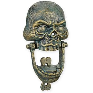 Aubaho A Cast Iron Skull Door Knocker Replica Retro Design Decoration Aubaho A Cast Iron Skull Door Knocker Replica Retro Design Decoration
